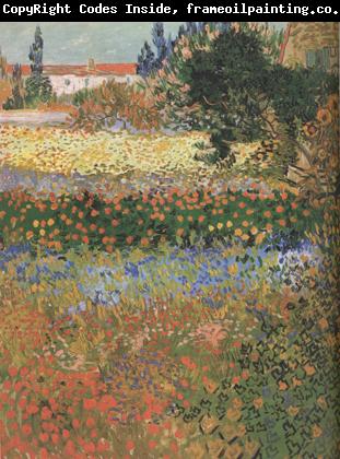 Vincent Van Gogh Flowering Garden (nn04)